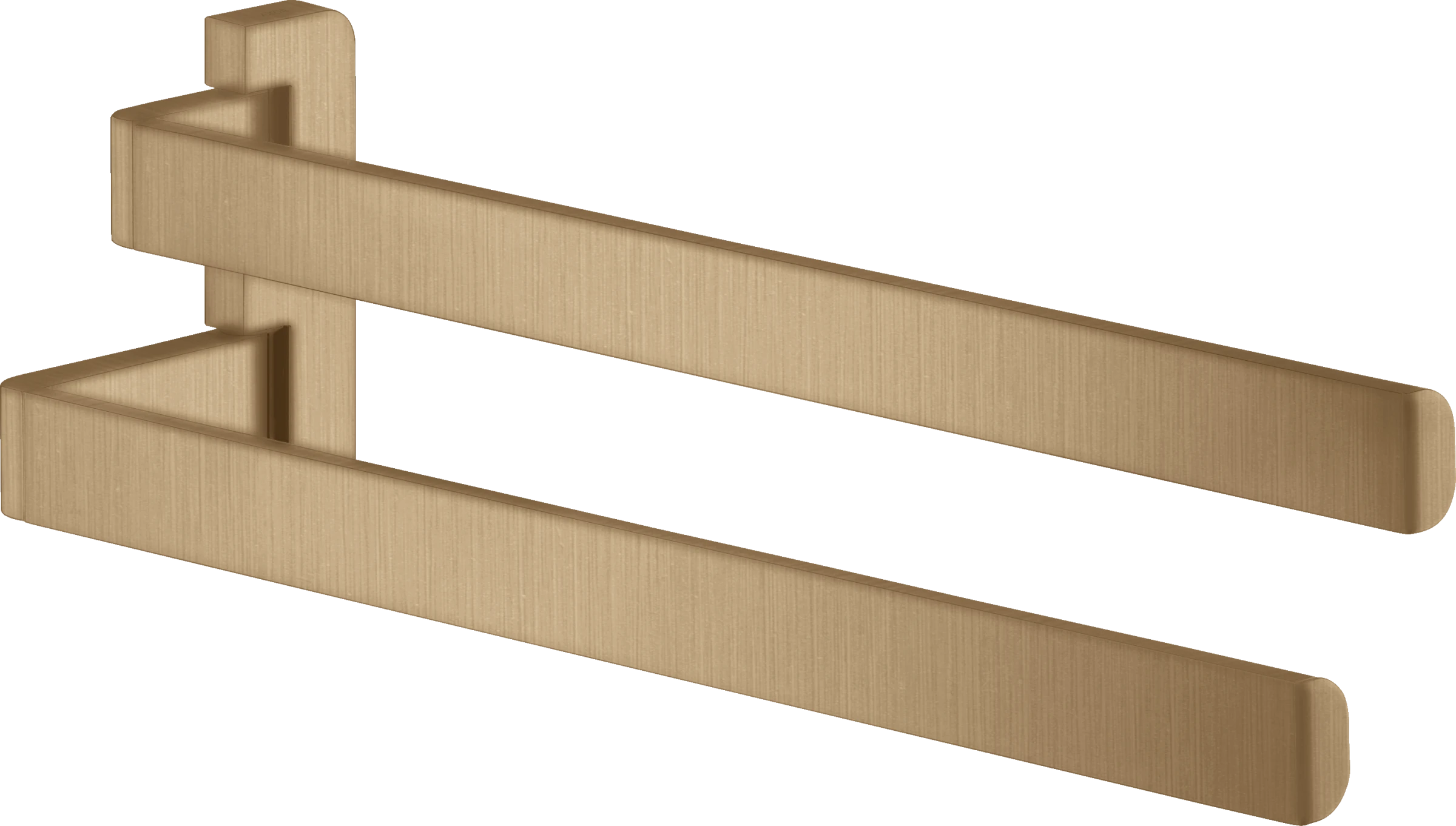 Axor Universal Softsquare Towel Holder 580 X 170 X 150mm Bronze - Brushed