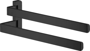 Axor Universal Softsquare Towel Holder 583 X 173 X 151mm Black - Matt