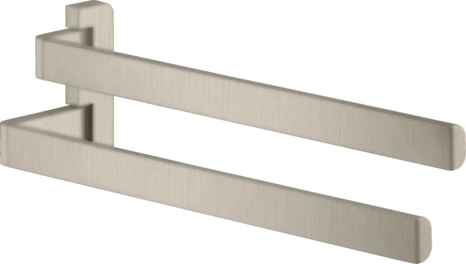 Axor Universal Softsquare Towel Holder 580 X 170 X 150mm Nickel - Brushed product image - Image 1