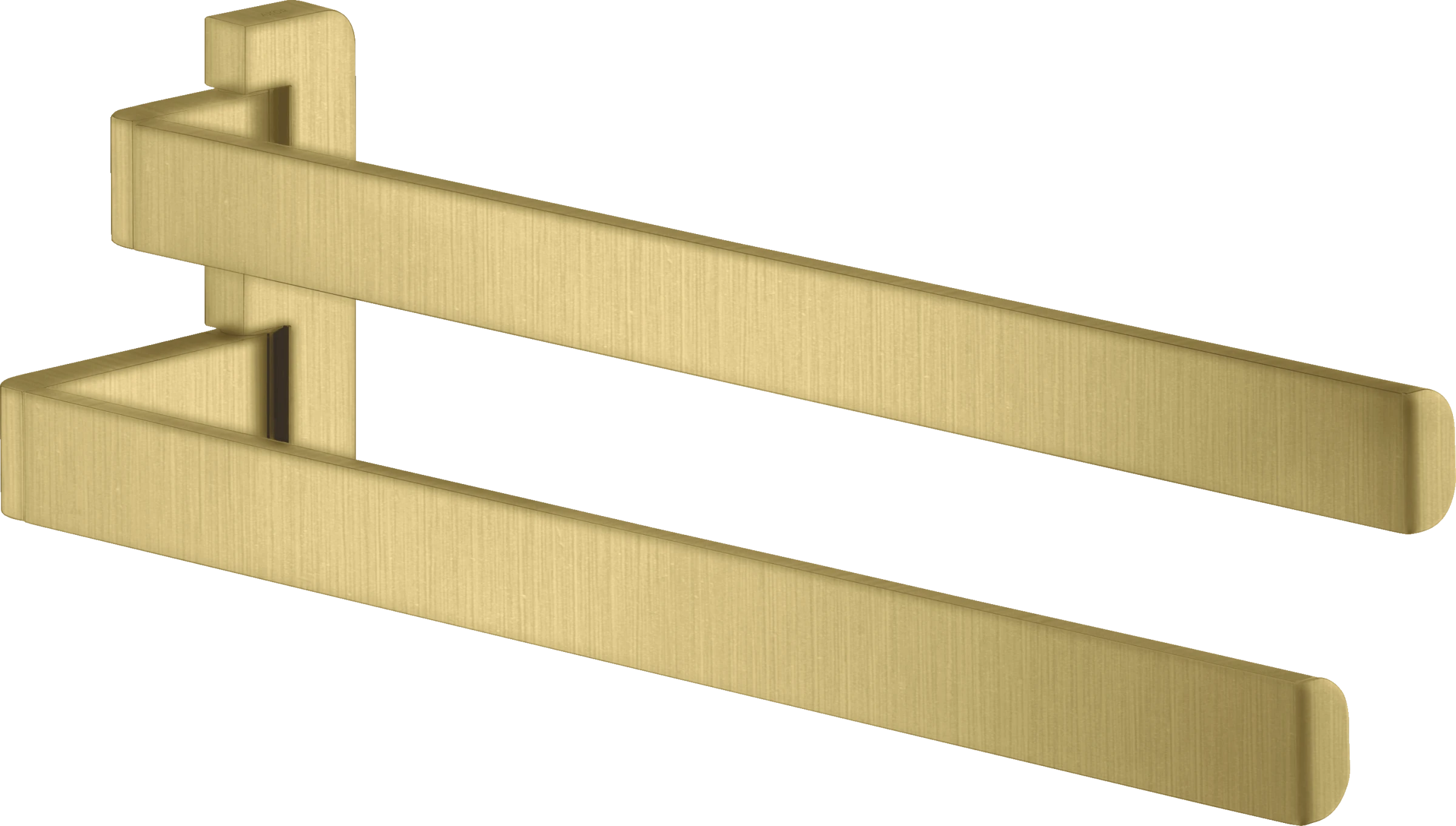 Axor Universal Softsquare Towel Holder 580 X 170 X 150mm Brass - Brushed