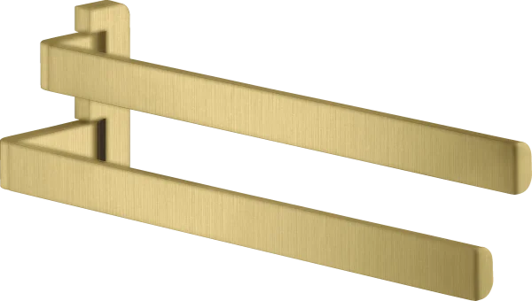 Axor Universal Softsquare Towel Holder 580 X 170 X 150mm Brass - Brushed