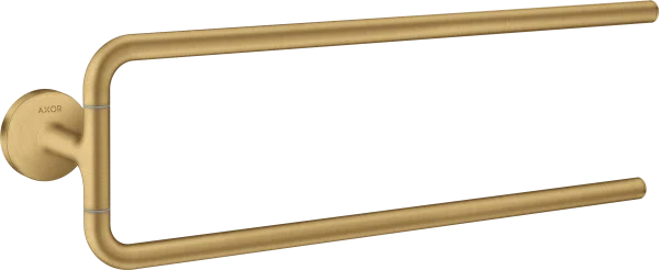 Axor Universal Circular Towel Holder 466 X 130 X 72mm Gold - Brushed