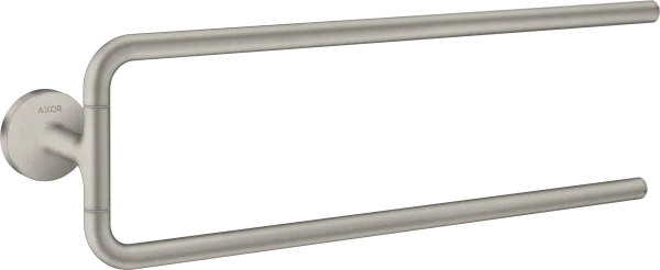 Axor Universal Circular Towel Holder 466 X 130 X 72mm Stainless Steel