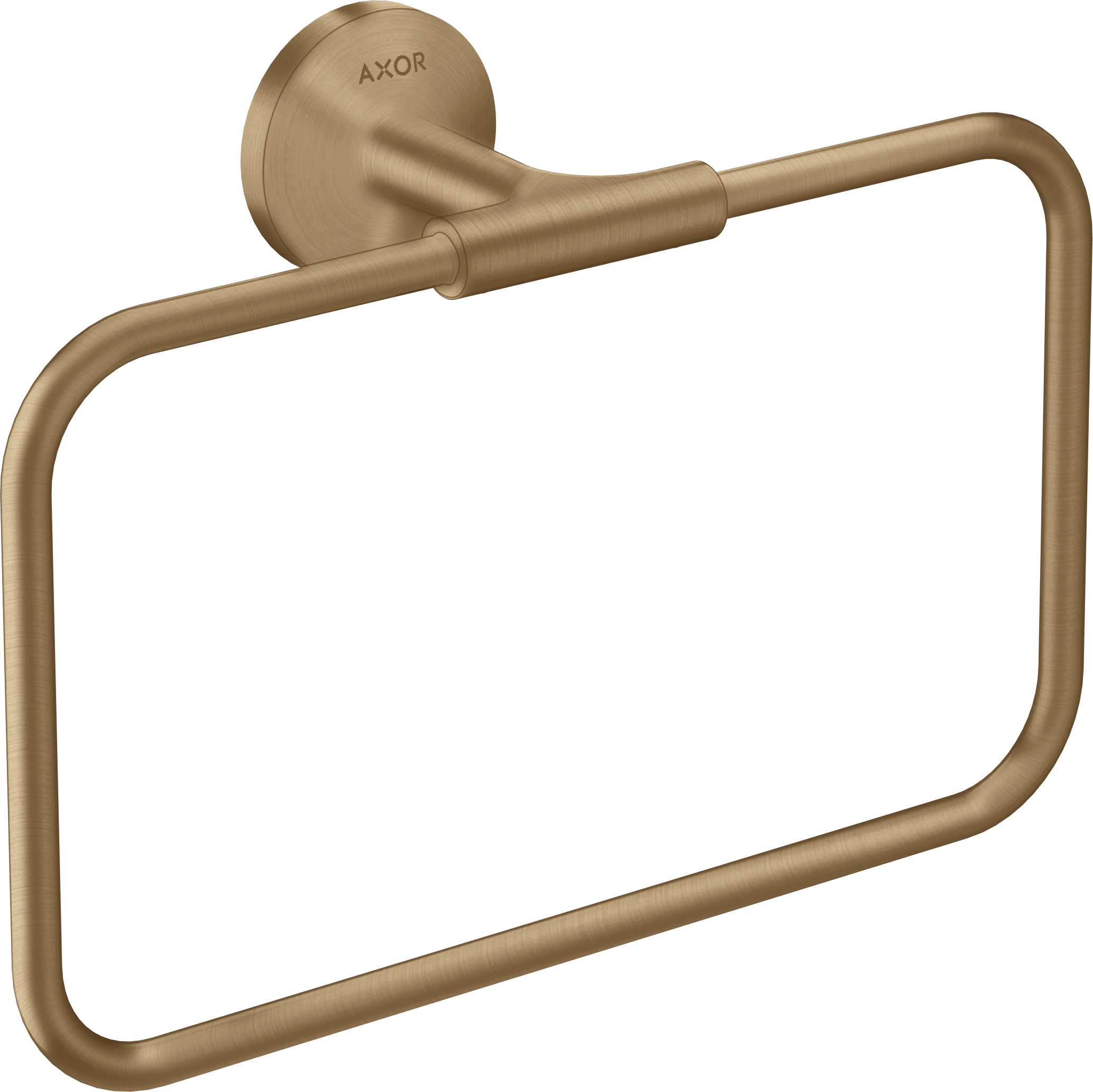 Axor Universal Circular Towel Ring 285 X 157 X 82mm Bronze - Brushed