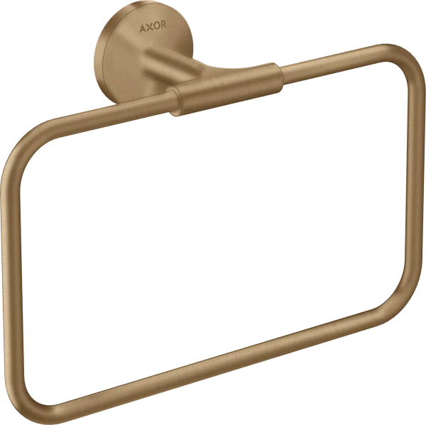 Axor Universal Circular Towel Ring 285 X 157 X 82mm Bronze - Brushed
