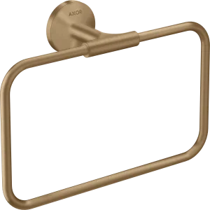 Axor Universal Circular Towel Ring 285 X 157 X 82mm Bronze - Brushed