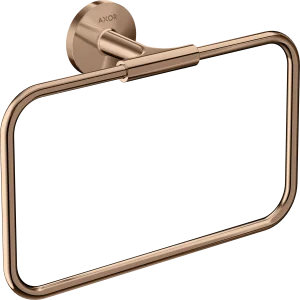 Axor Universal Circular Towel Ring 285 X 157 X 82mm Rose Gold/gold - Polished