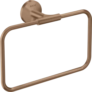 Axor Universal Circular Towel Ring 285 X 157 X 82mm Rose Gold/gold - Brushed