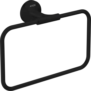 Axor Universal Circular Towel Ring 285 X 157 X 82mm Black - Matt