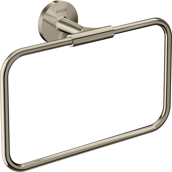 Axor Universal Circular Towel Ring 285 X 157 X 82mm Nickel - Polished