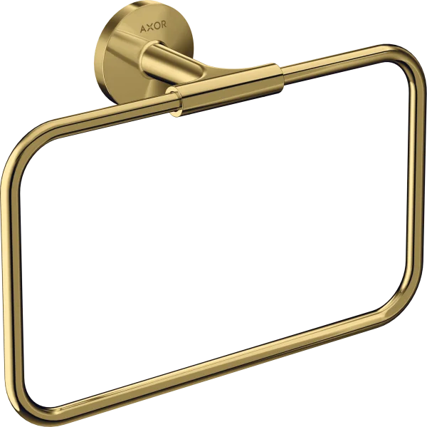 Axor Universal Circular Towel Ring 285 X 157 X 82mm Gold - Polished