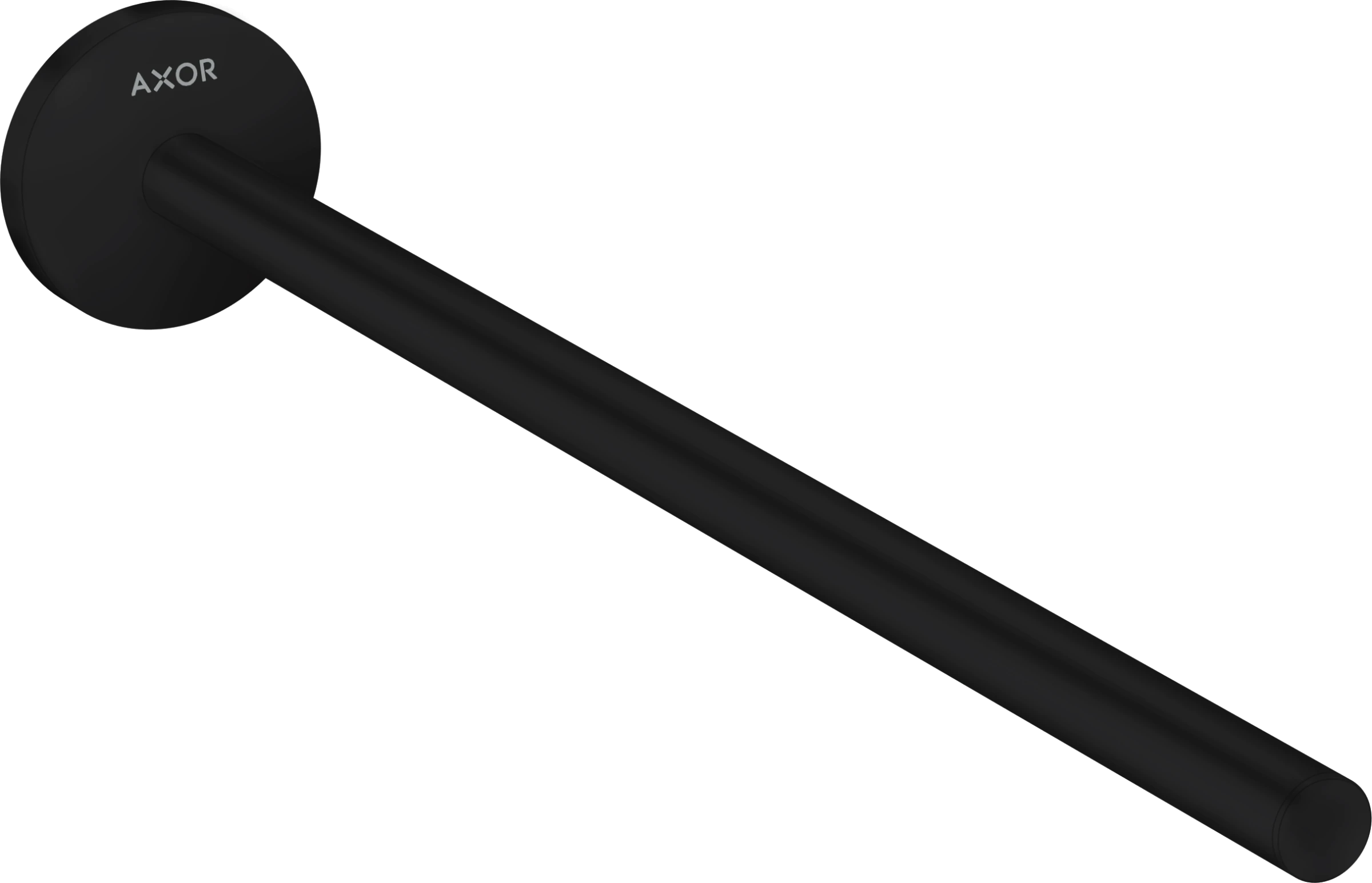Axor Universal Circular Towel Holder 535 X 90 X 105mm Black - Matt
