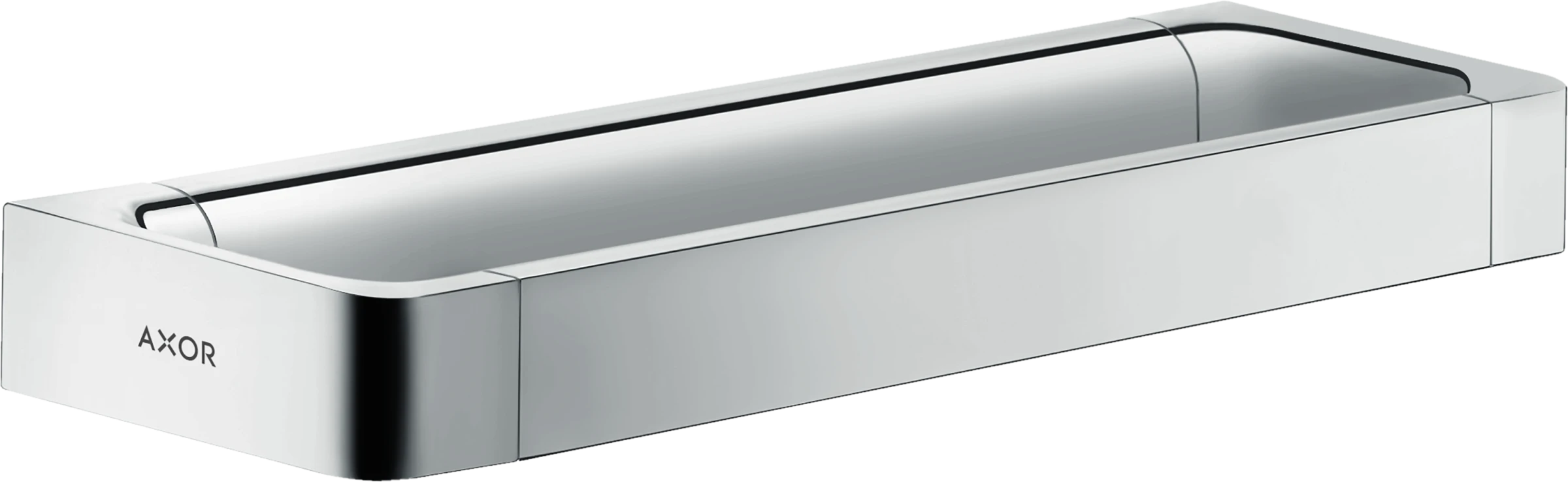 Axor Universal Softsquare Grab Rails 446 X 106 X 49mm Chrome