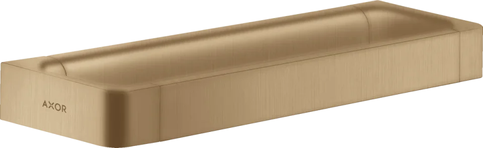 Axor Universal Softsquare Grab Rails 446 X 106 X 49mm Bronze - Brushed product image - Image 2
