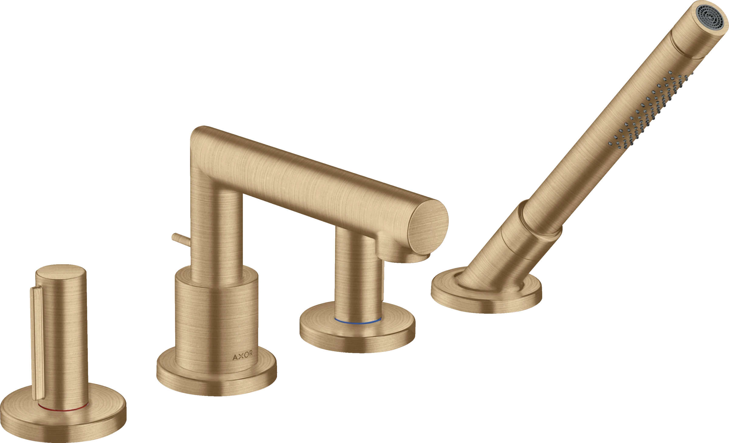 Axor Uno Bath Mixers Concealed 510 X 270 X 135mm Bronze - Brushed