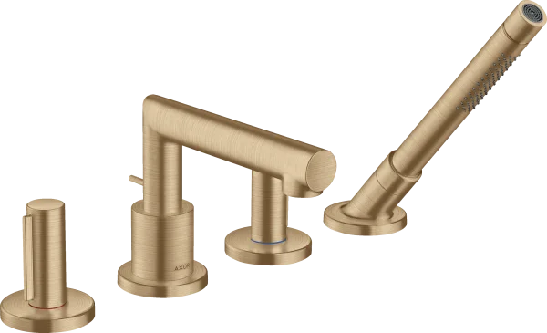 Axor Uno Bath Mixers Concealed 510 X 270 X 135mm Bronze - Brushed