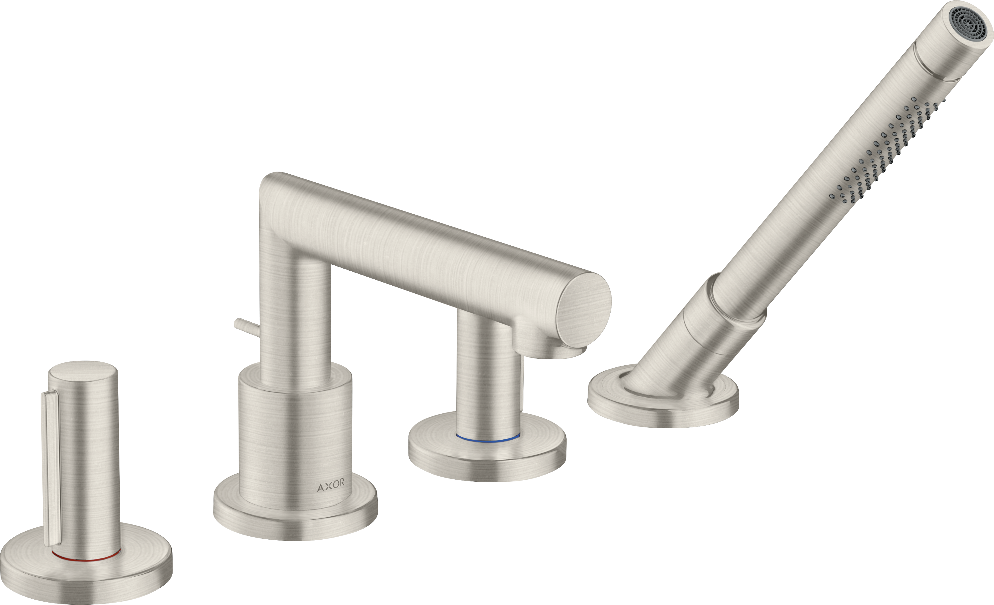 Axor Uno Bath Mixers Concealed 400 X 350 X 200mm Stainless Steel