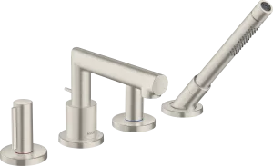 Axor Uno Bath Mixers Concealed 400 X 350 X 200mm Stainless Steel