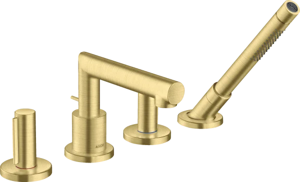 Axor Uno Bath Mixers Concealed 510 X 265 X 130mm Brass - Brushed