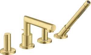Axor Uno Bath Mixers Concealed 510 X 265 X 130mm Brass - Brushed
