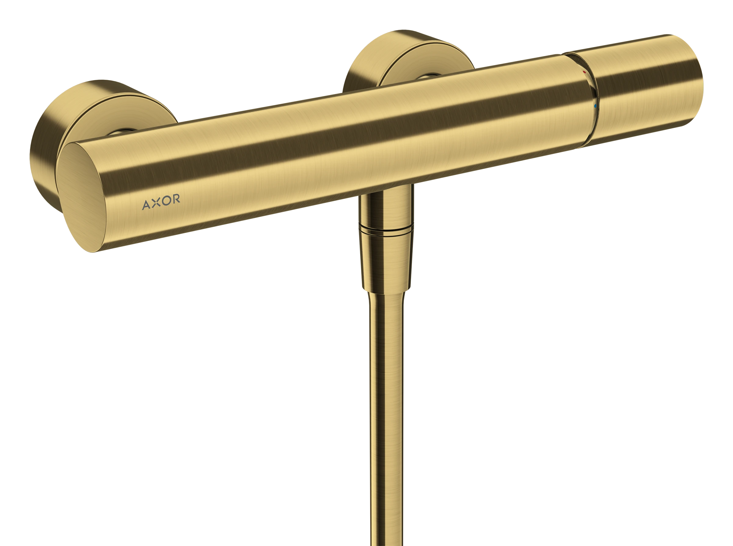 Axor Uno Shower Mixers Exposed 330 X 220 X 160mm Gold - Brushed
