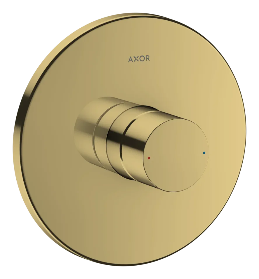 Axor Uno Shower Mixers Concealed 220 X 180 X 130mm Gold - Polished product image - Image 1