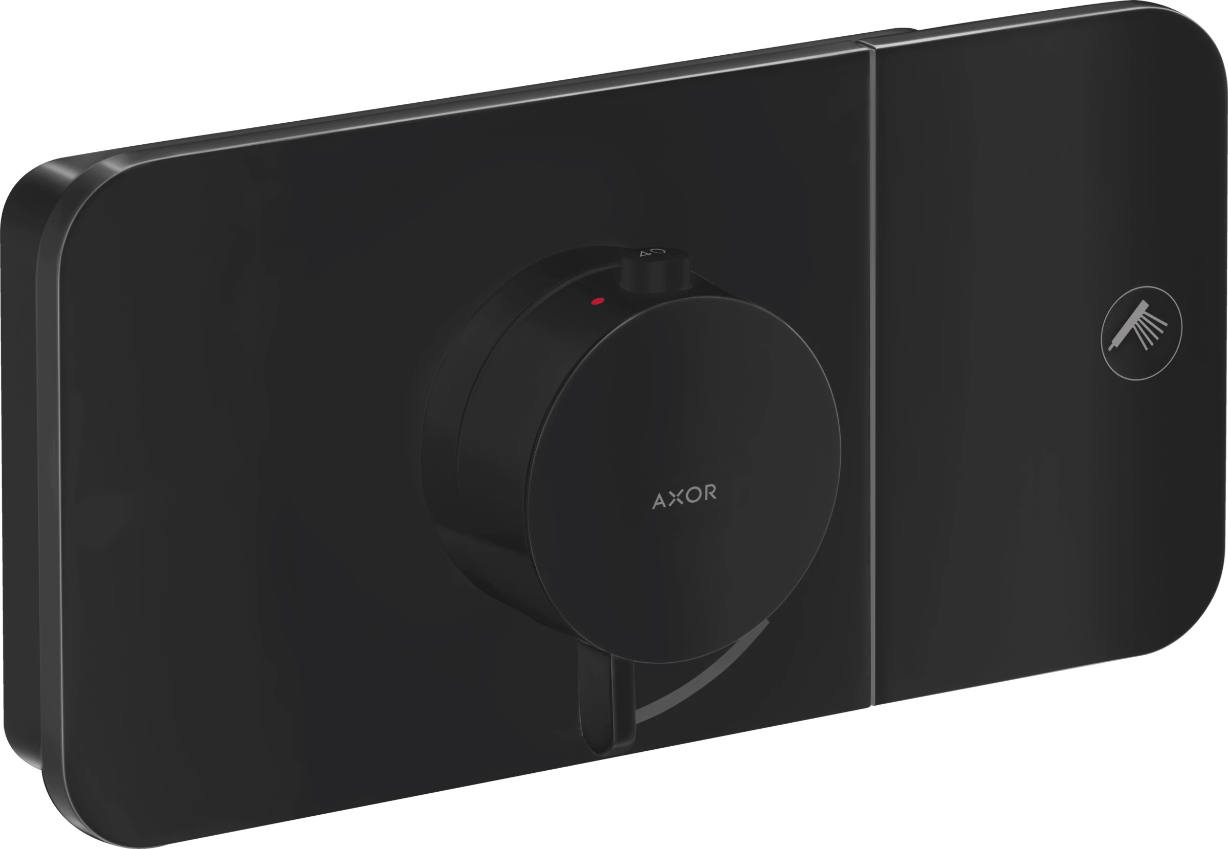 Axor One Thermostatic Shower Mixer Concealed 466 X 239 X 255mm Black - Matt