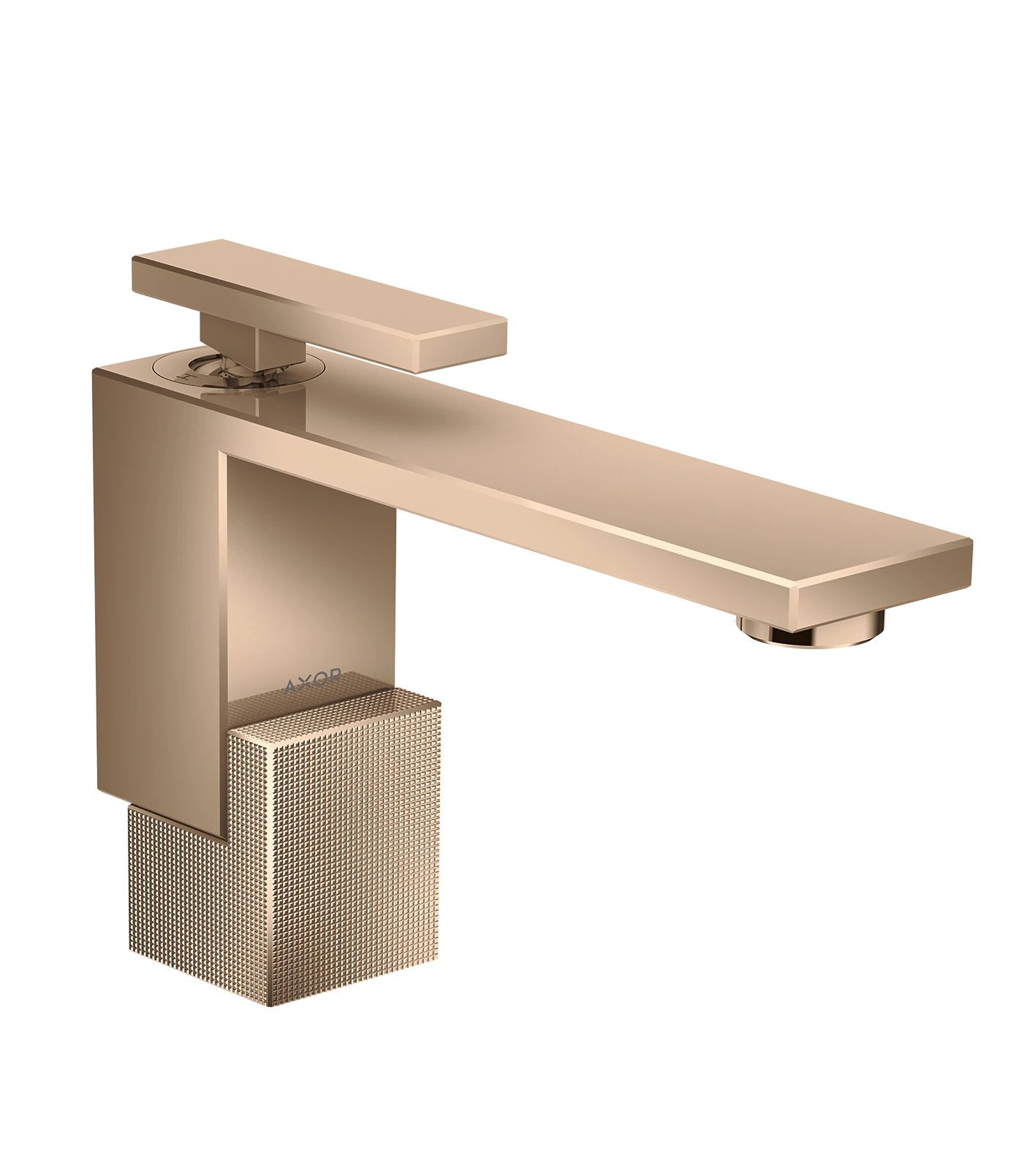 Axor Edge Manual Mixers 517 X 309 X 139mm Rose Gold/gold - Polished