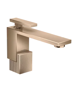 Axor Edge Manual Mixers 517 X 309 X 139mm Rose Gold/gold - Polished