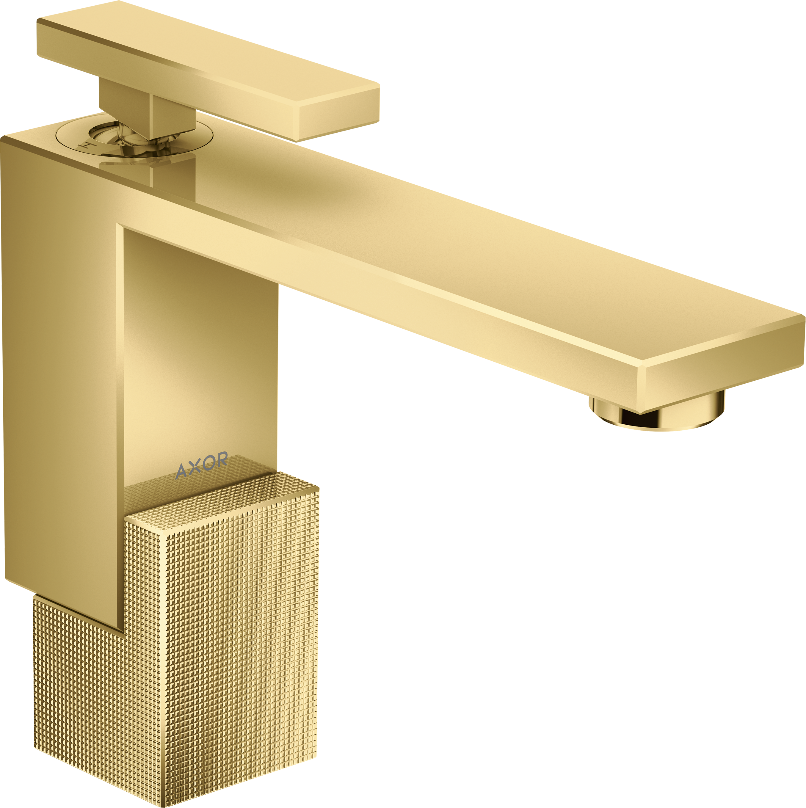 Axor Edge Manual Mixers 517 X 309 X 139mm Gold - Polished