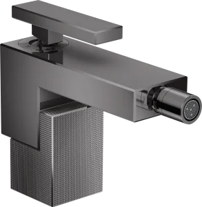 Axor Edge Bidet Mixers 517 X 309 X 139mm Gunmetal/chrome - Polished