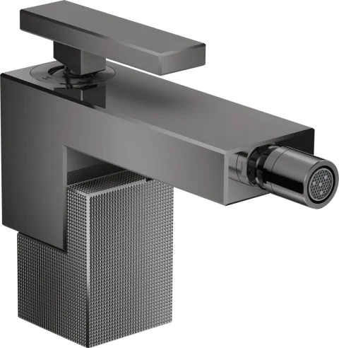 Axor Edge Bidet Mixers 517 X 309 X 139mm Gunmetal/chrome - Polished product image - Image 1
