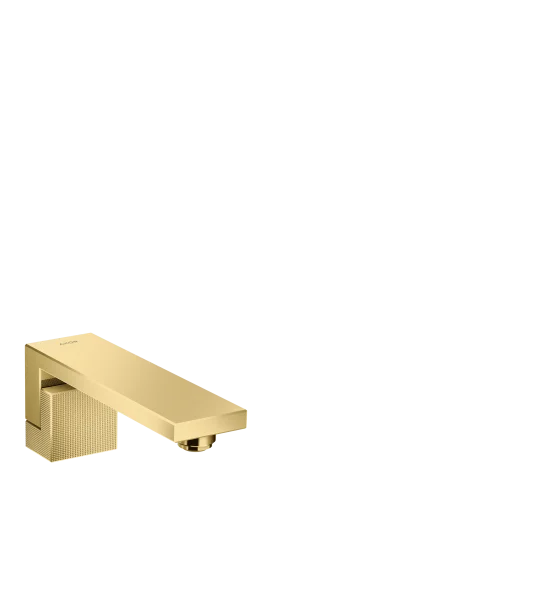 Axor Edge Bath Fillers 362 X 137 X 108mm Gold - Polished