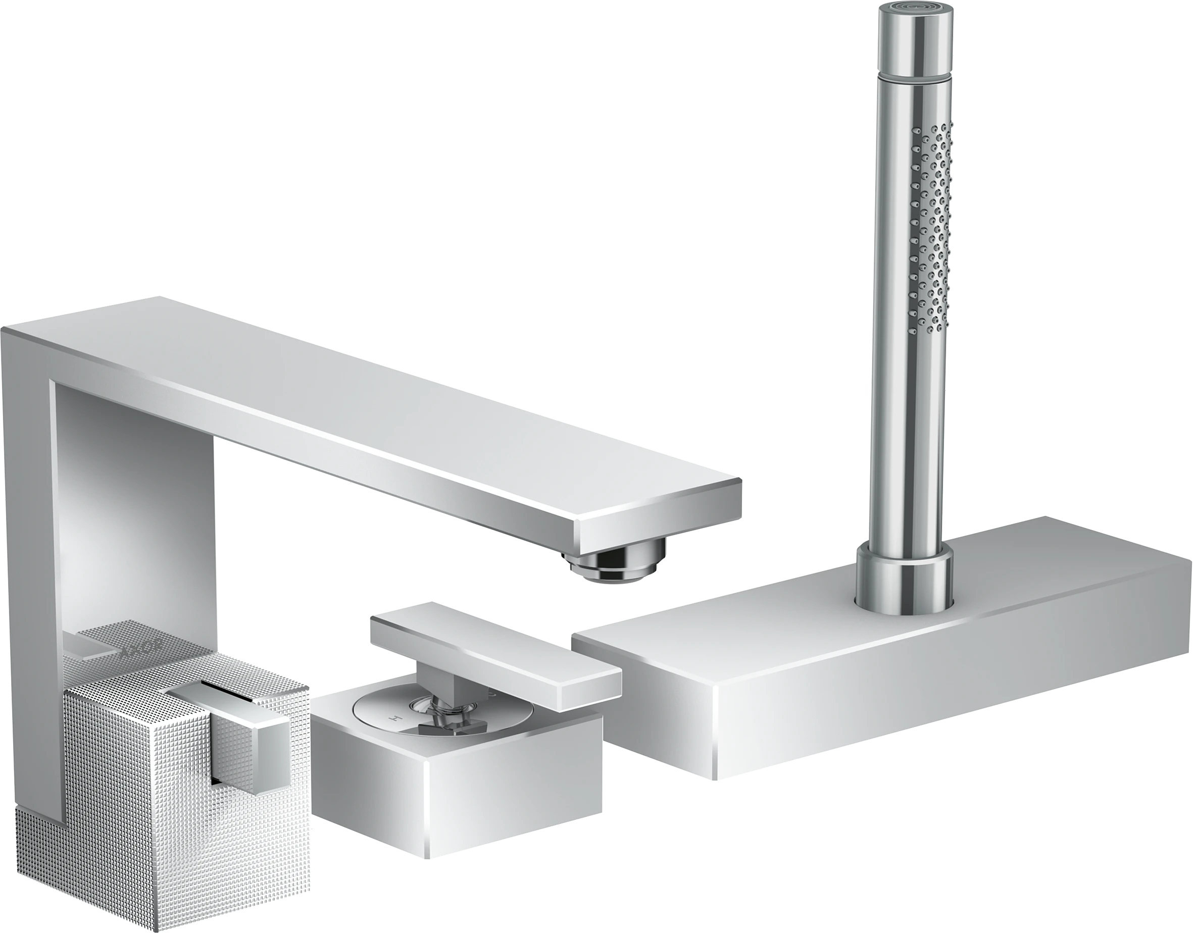 Axor Edge Bath Mixers Concealed 310 X 640 X 170mm Chrome
