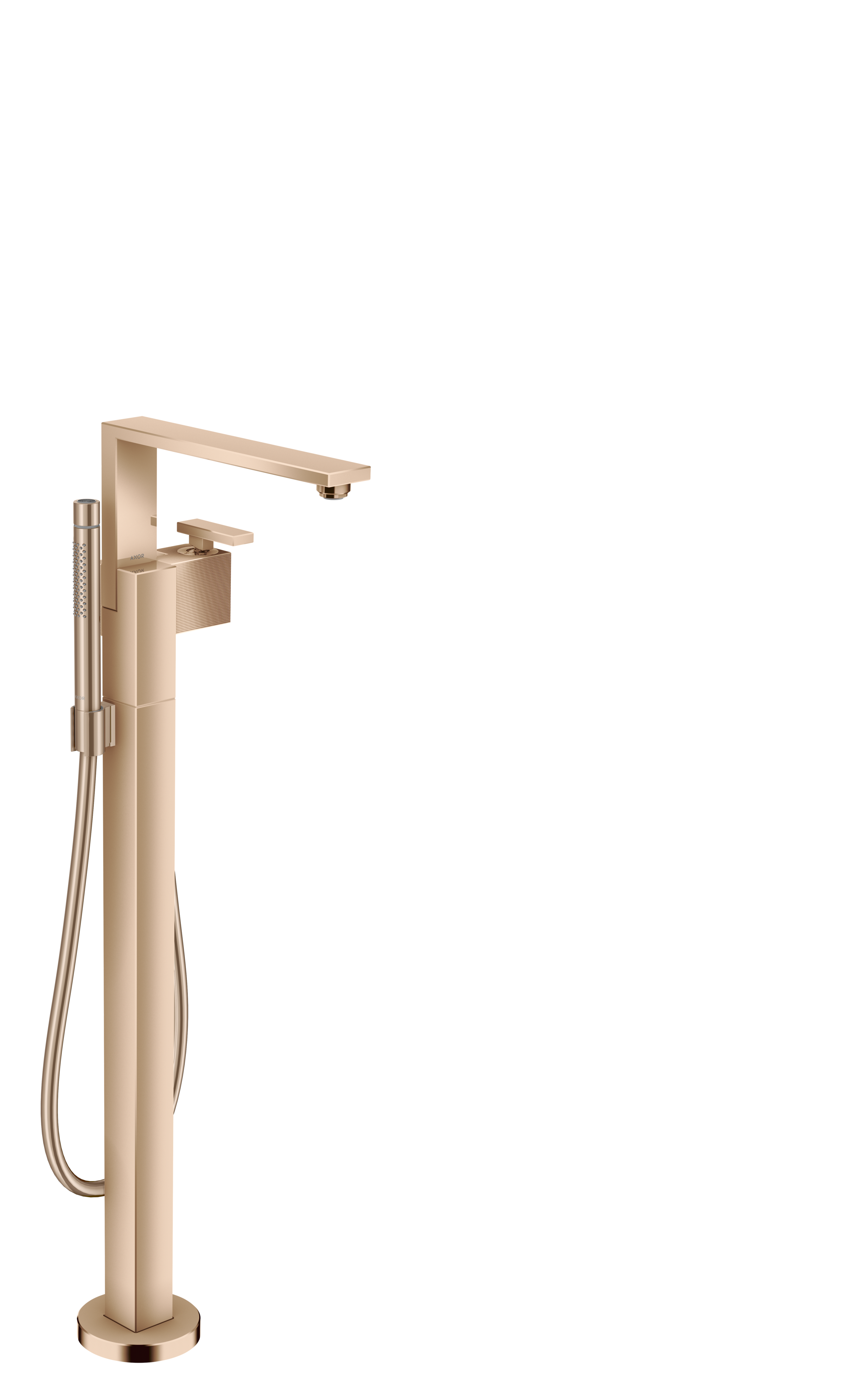 Axor Edge Bath Mixers Concealed 1210 X 380 X 240mm Rose Gold/gold - Polished