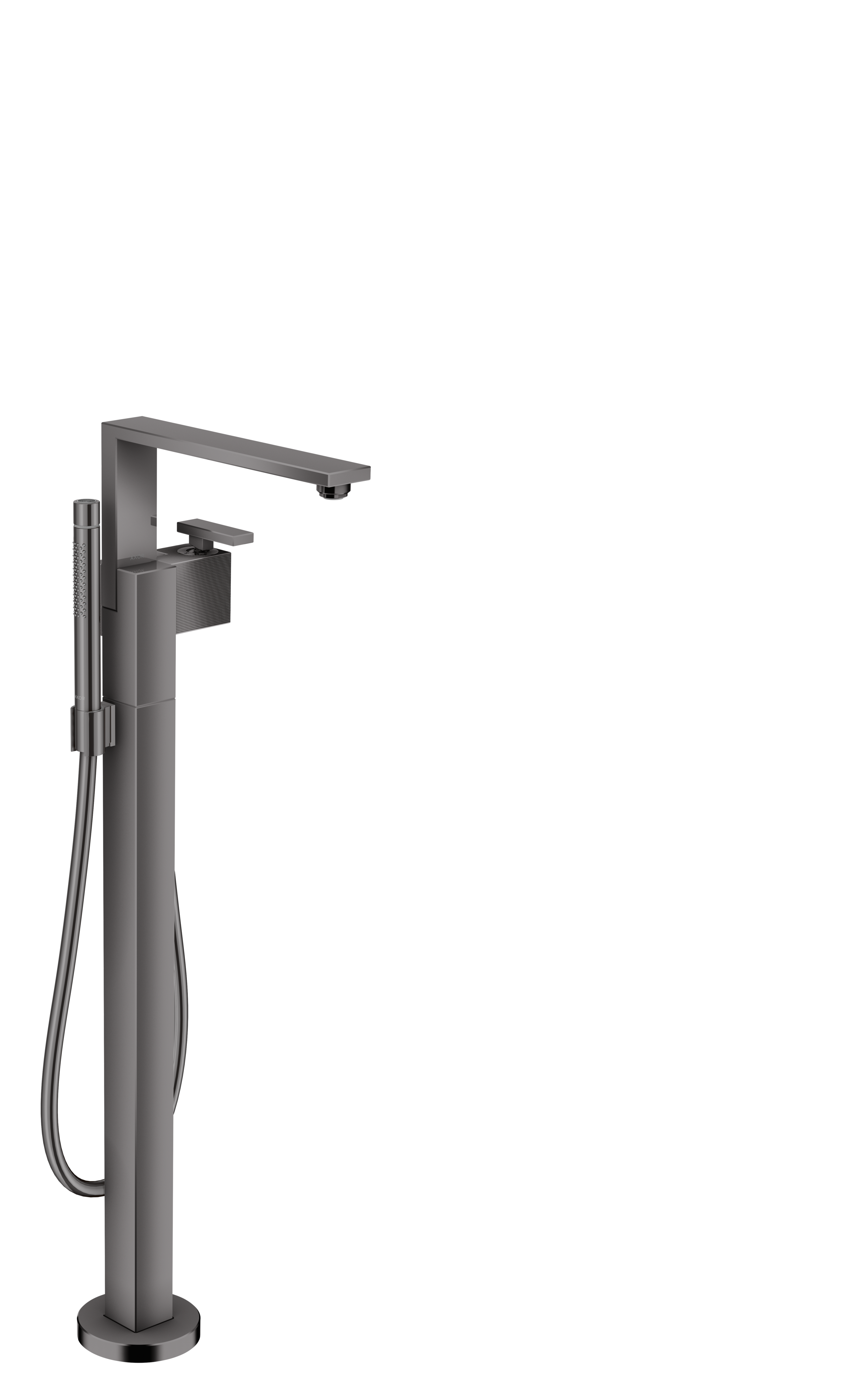 Axor Edge Bath Mixers Concealed 1210 X 380 X 240mm Gunmetal/chrome - Polished product image - Image 2
