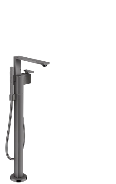 Axor Edge Bath Mixers Concealed 1210 X 380 X 240mm Gunmetal/chrome - Polished