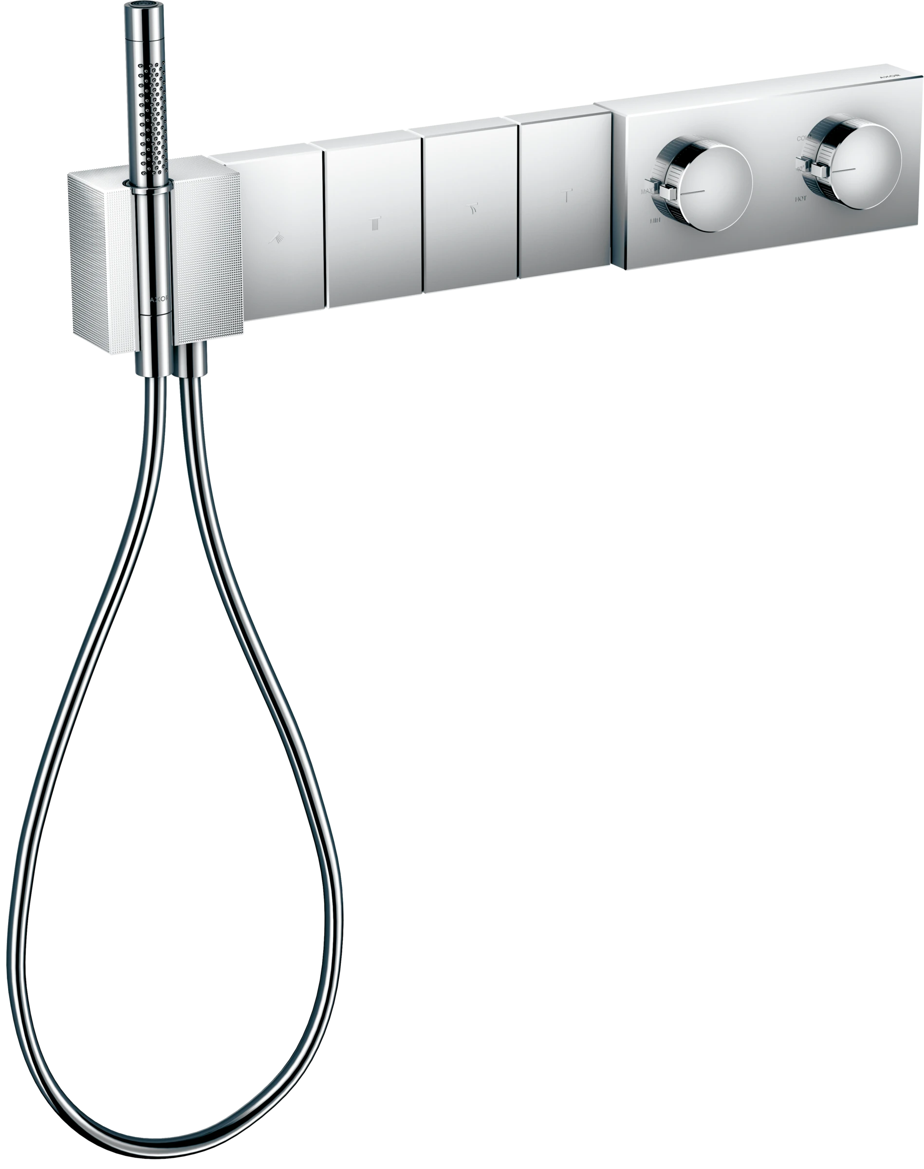 Axor Edge Thermostatic Shower Mixer Concealed 720 X 395 X 150mm Chrome