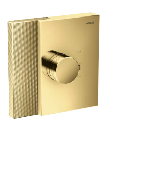 Axor Edge Thermostatic Mixer Highflow For Concealed Installation - Diamond Cut