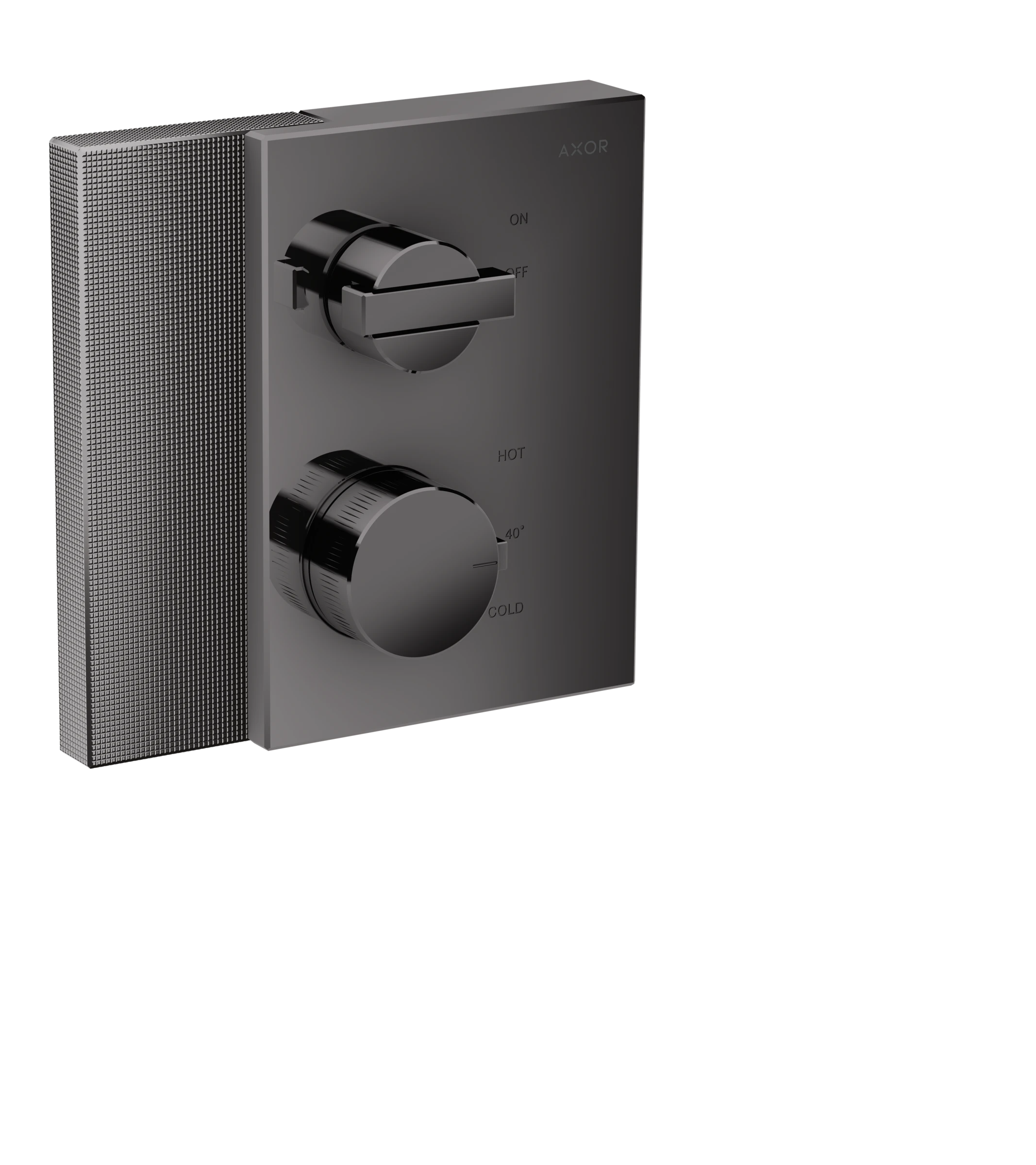Axor Edge Thermostatic Mixer For Concealed Installation With Shut-off Valve - Diamond Cut