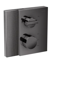 Axor Edge Thermostatic Mixer For Concealed Installation With Shut-off Valve - Diamond Cut