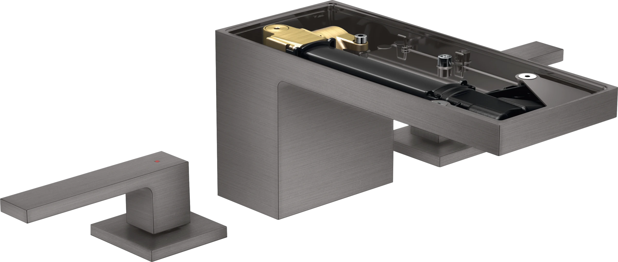 Axor Myedition Manual Mixers 400 X 350 X 160mm Gunmetal/chrome - Brushed