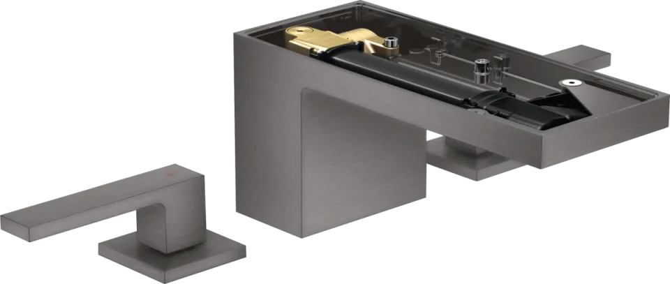 Axor Myedition Manual Mixers 400 X 350 X 160mm Gunmetal/chrome - Brushed product image - Image 1