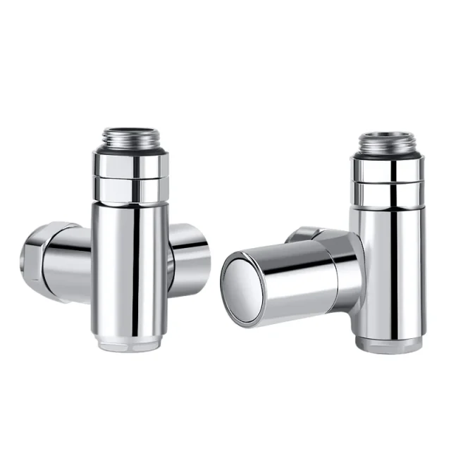 Just Taps Dual Fuel Radiator Valve Chrome product image - Image 1
