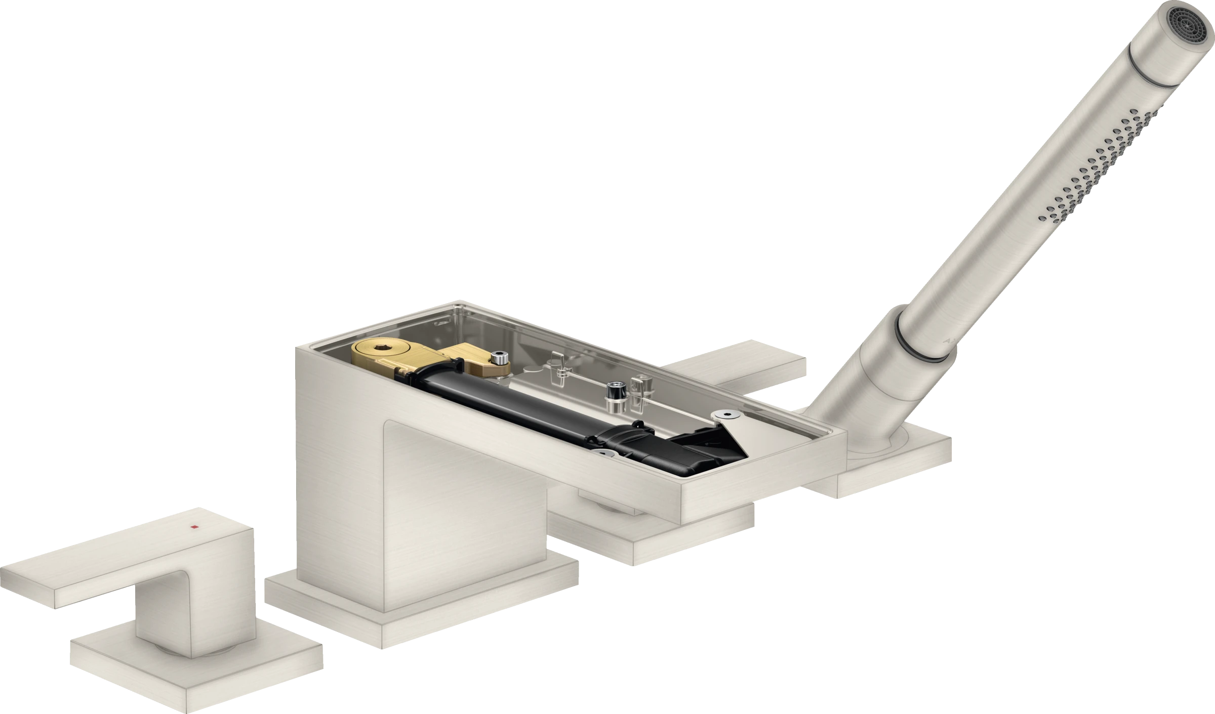 Axor Myedition Bath Mixers Concealed 400 X 350 X 160mm Stainless Steel