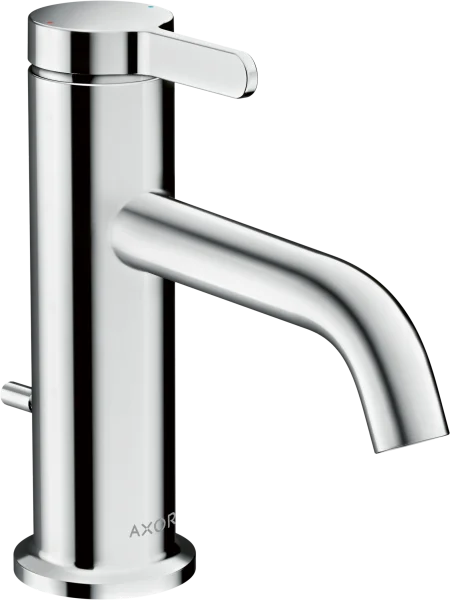 Axor One Single Lever Basin Mixer 70 With Lever Handle And Pop-up Waste Set Chrome
