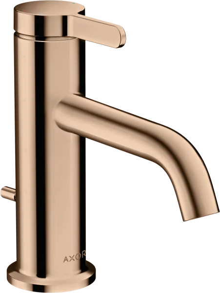 Axor One Single Lever Basin Mixer 70 With Lever Handle And Pop-up Waste Set