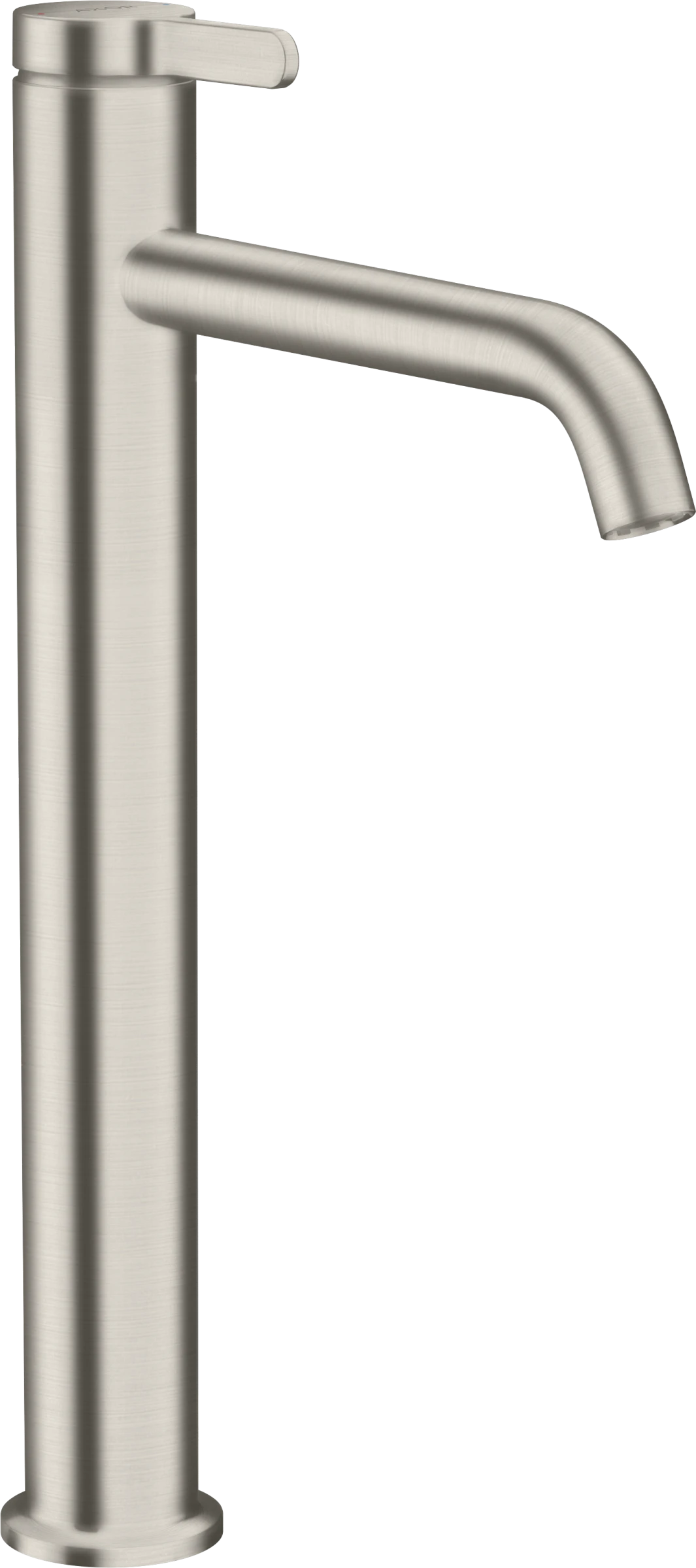 Axor One Single Lever Basin Mixer 260 With Lever Handle And Waste Set Stainless Steel Optic