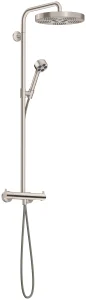 Axor One Showerpipes With Thermostatic Mixer 1020 X 350 X 170mm Stainless Steel