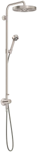Axor One Showerpipes With Thermostatic Mixer 1015 X 350 X 170mm Stainless Steel